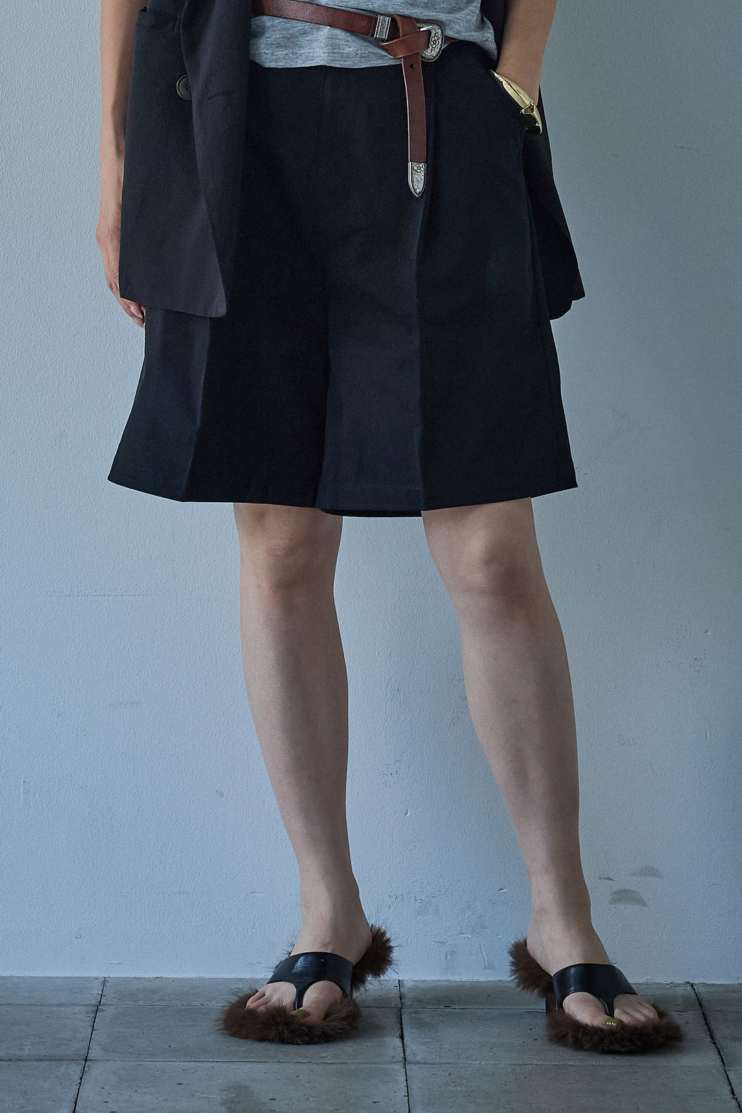 [予約]ミリタリーツイルハーフパンツ