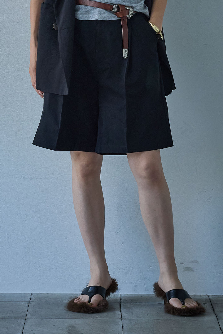 [予約]ミリタリーツイルハーフパンツ