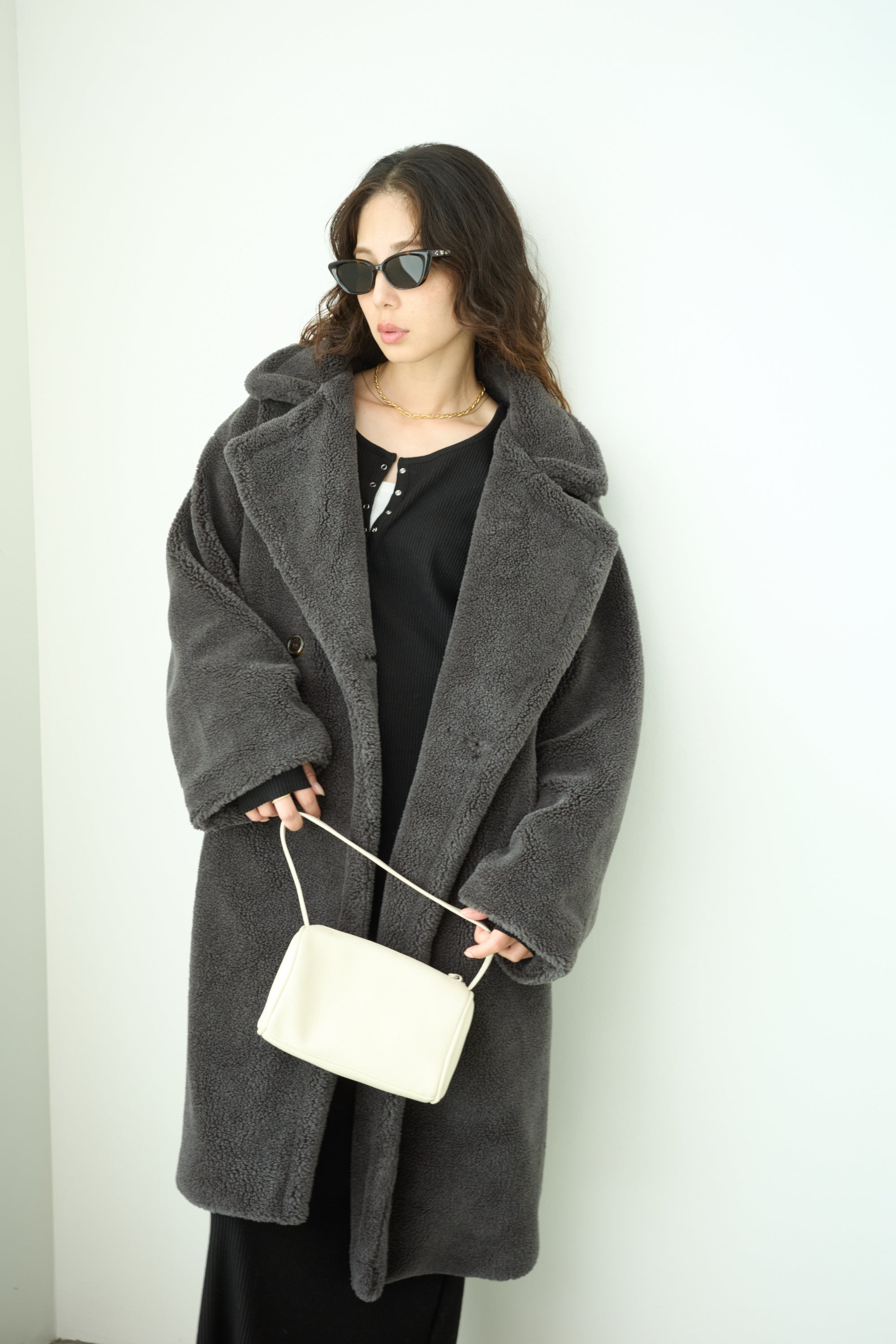 予約]テディロングコート – IAMALPHA