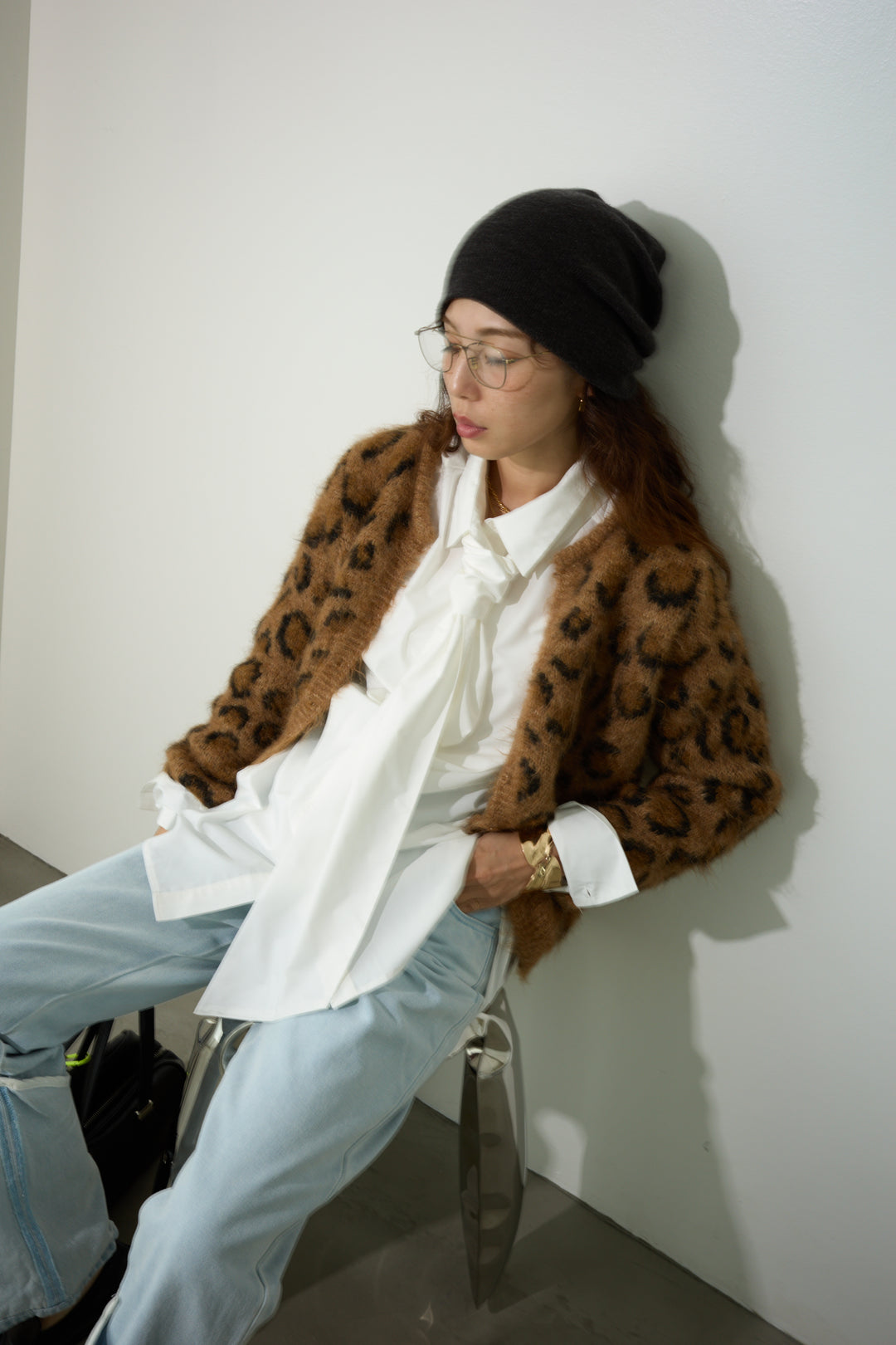 [予約]ボウタイボリュームスリーブシャツ