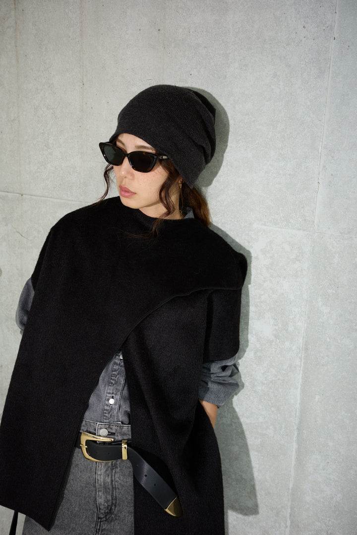 [予約]ラップシャギーポンチョ