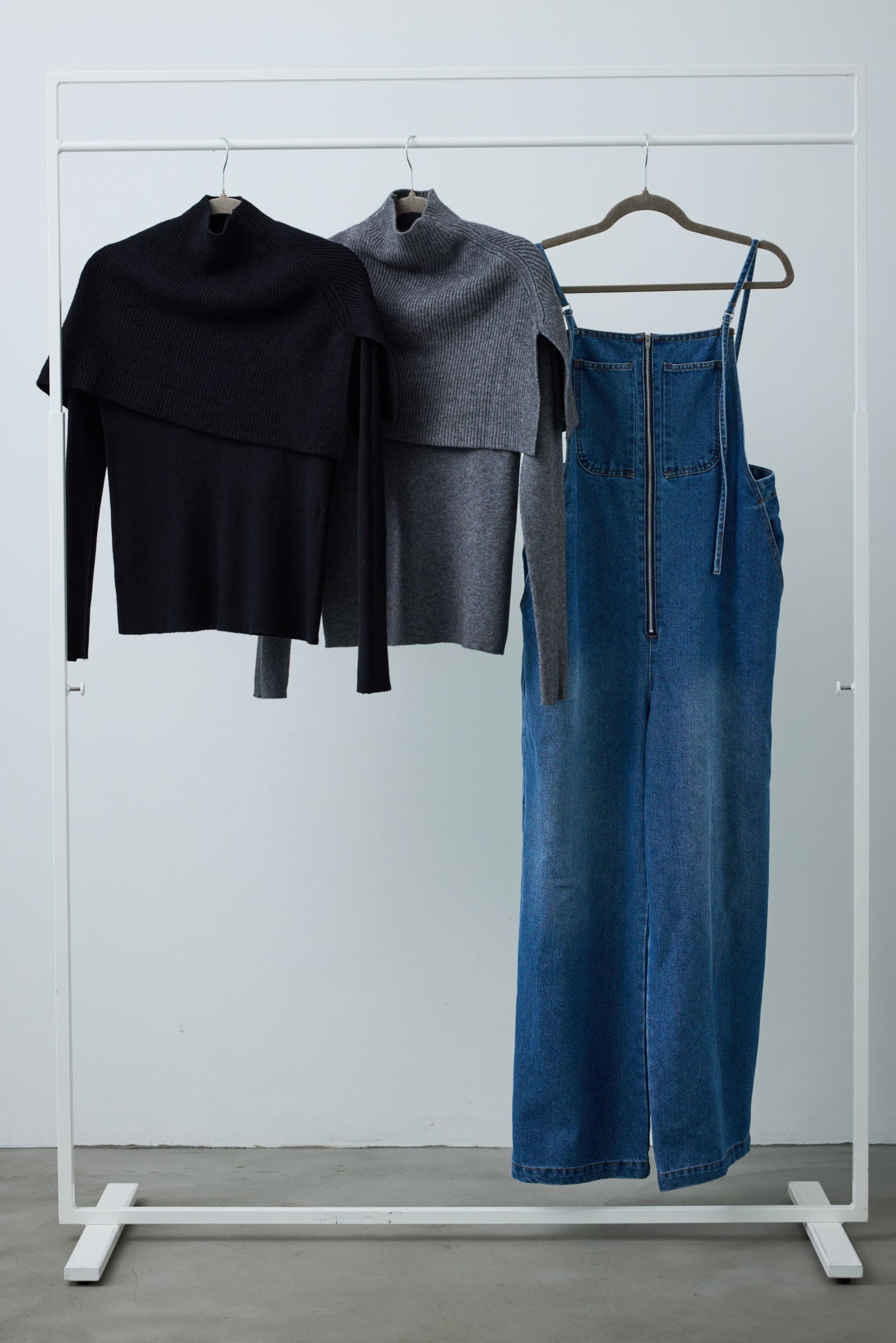 予約/SET]ケープアンサンブルニット+ケープアンサンブルニット+