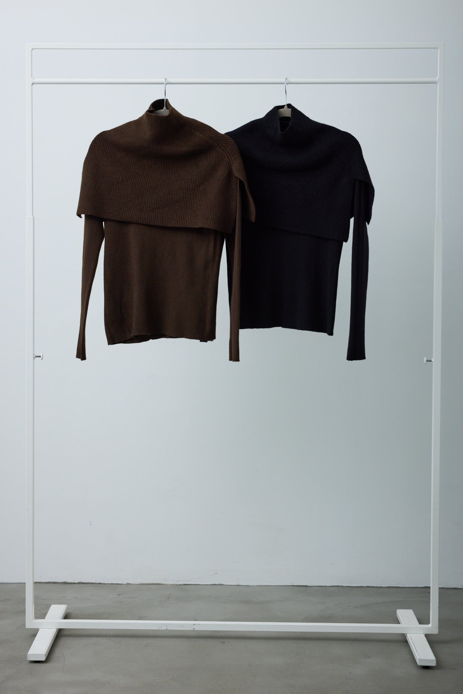 予約/SET]ケープアンサンブルニット+ケープアンサンブルニット(2set