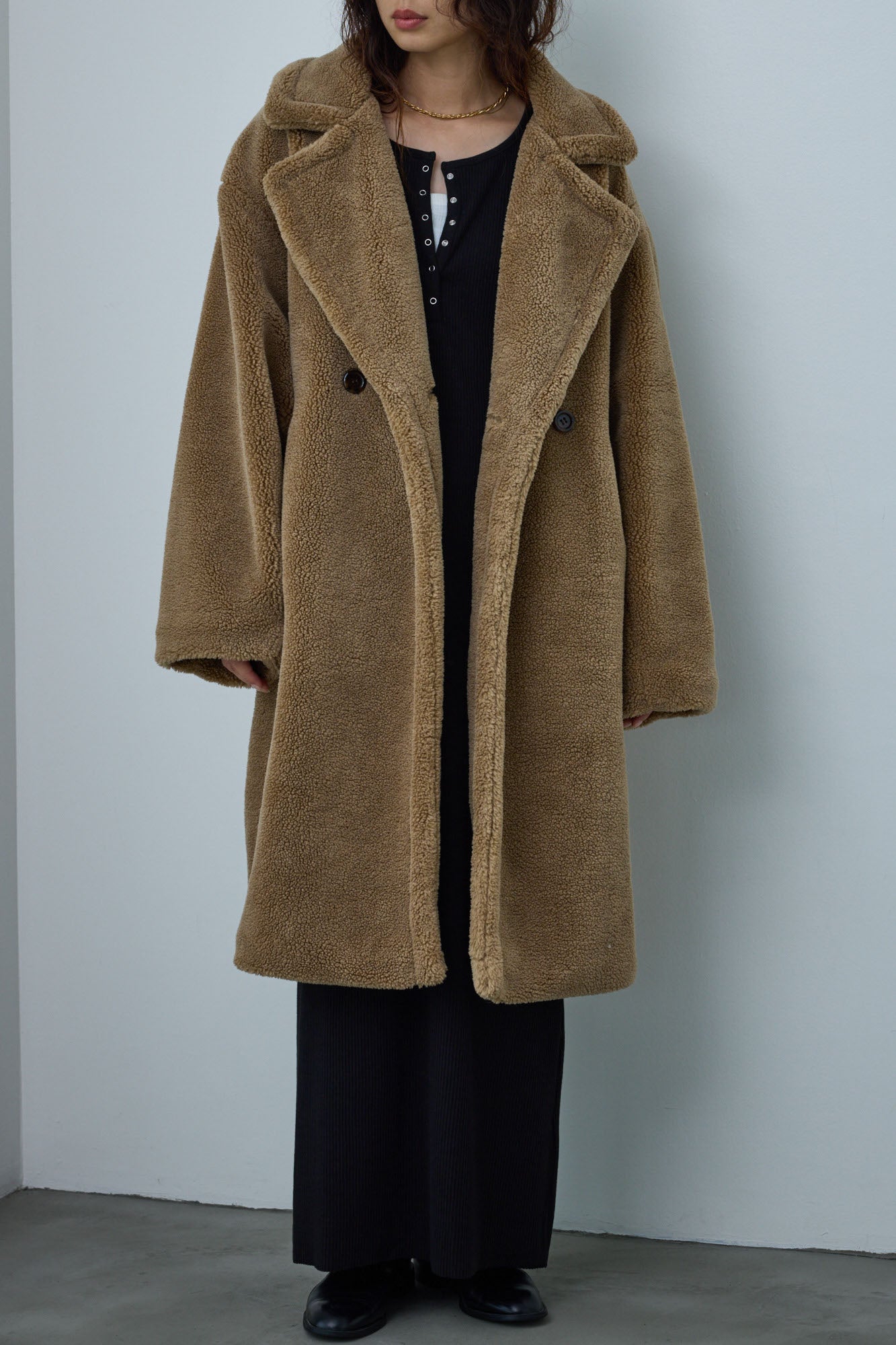 予約]テディロングコート – IAMALPHA