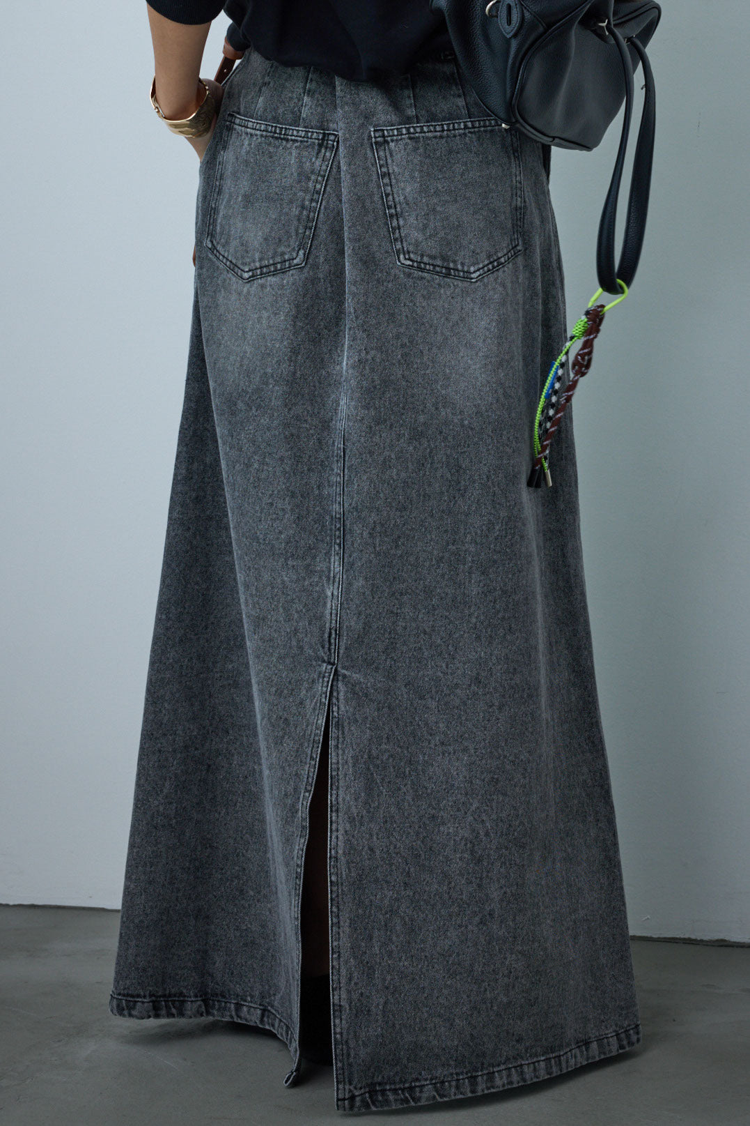 [予約/SET]裏起毛オフショルスウェット+オーセンティックデニムSK(2set)