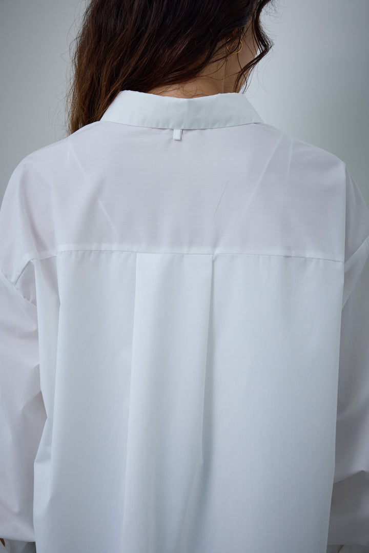 [予約]ボウタイボリュームスリーブシャツ