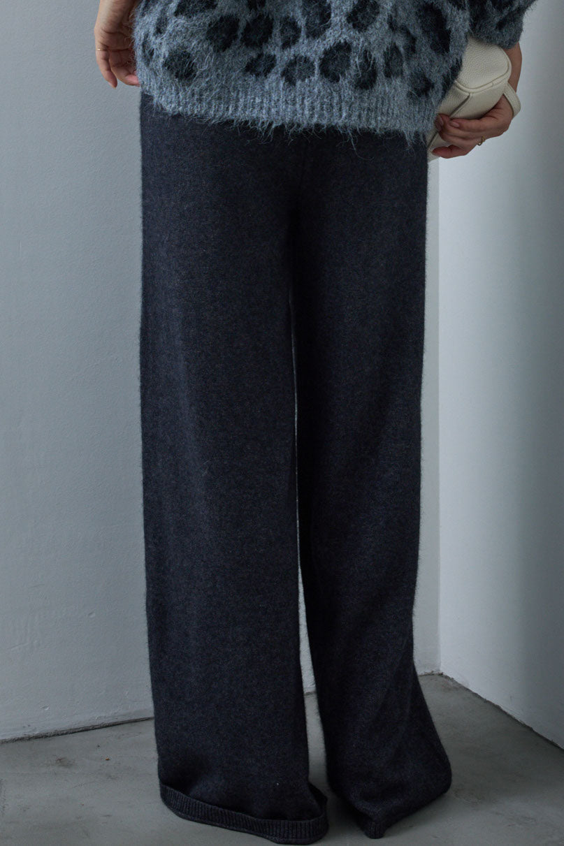 [予約]リラックスニットパンツ