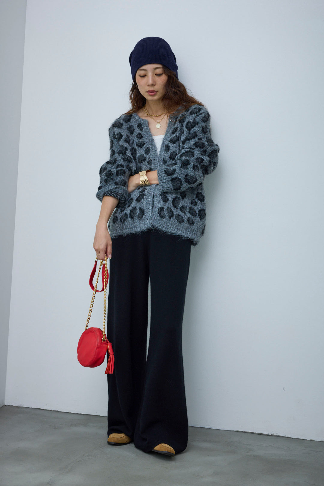 [予約]リラックスニットパンツ