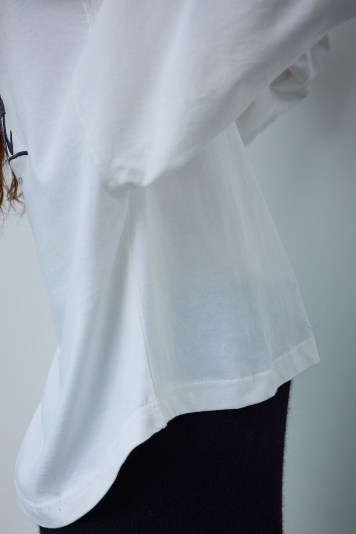 [予約]ゆるシルエット刺繍ロンT