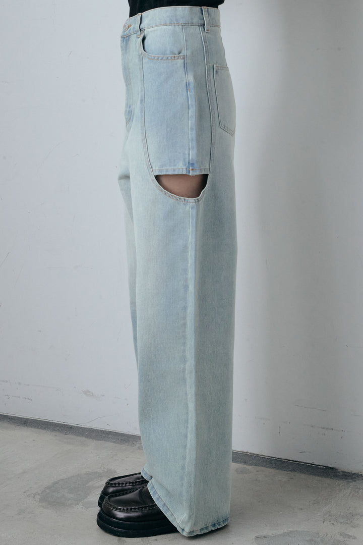 [予約]スラッシュカットデニム