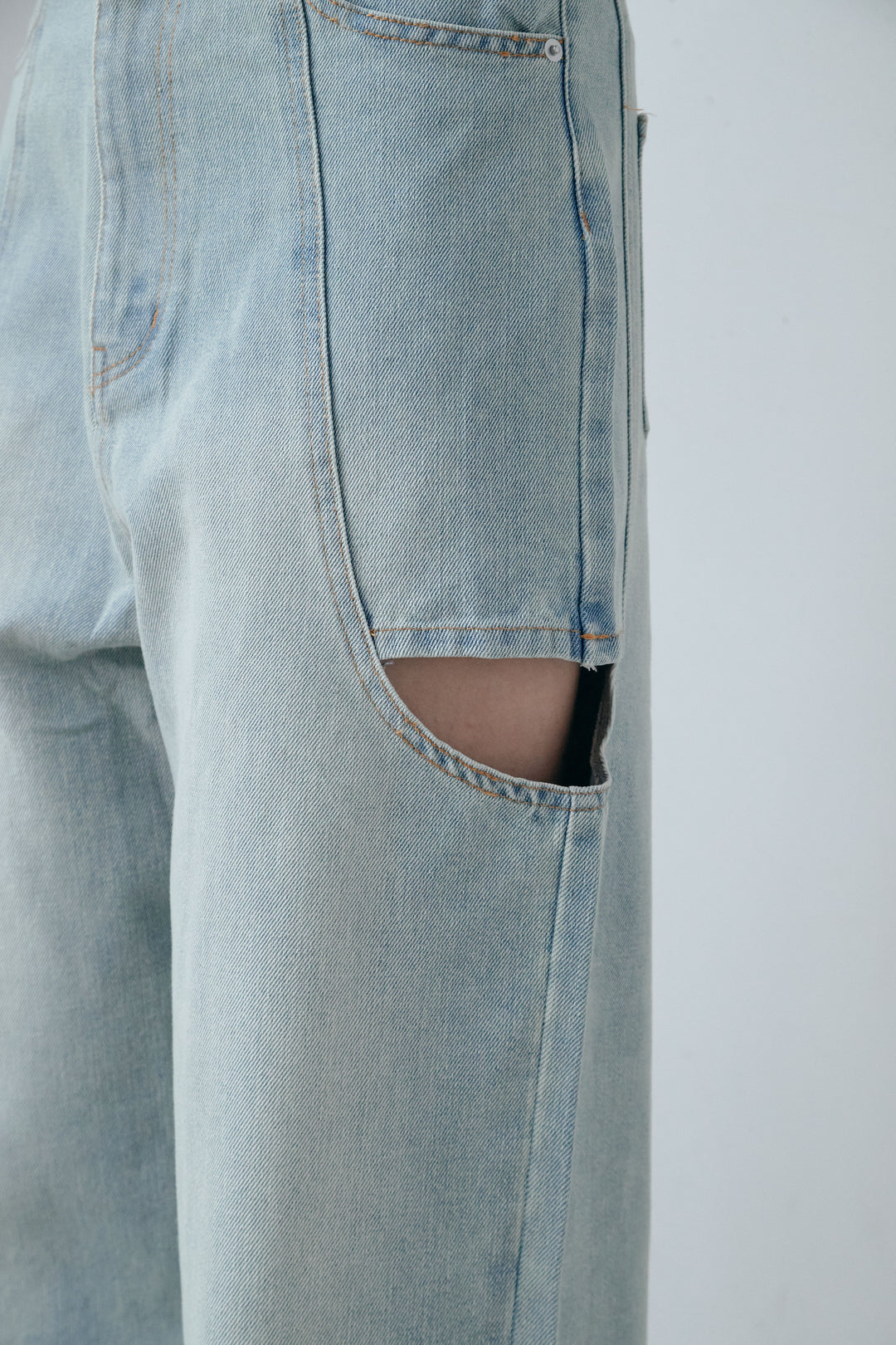 [予約]スラッシュカットデニム