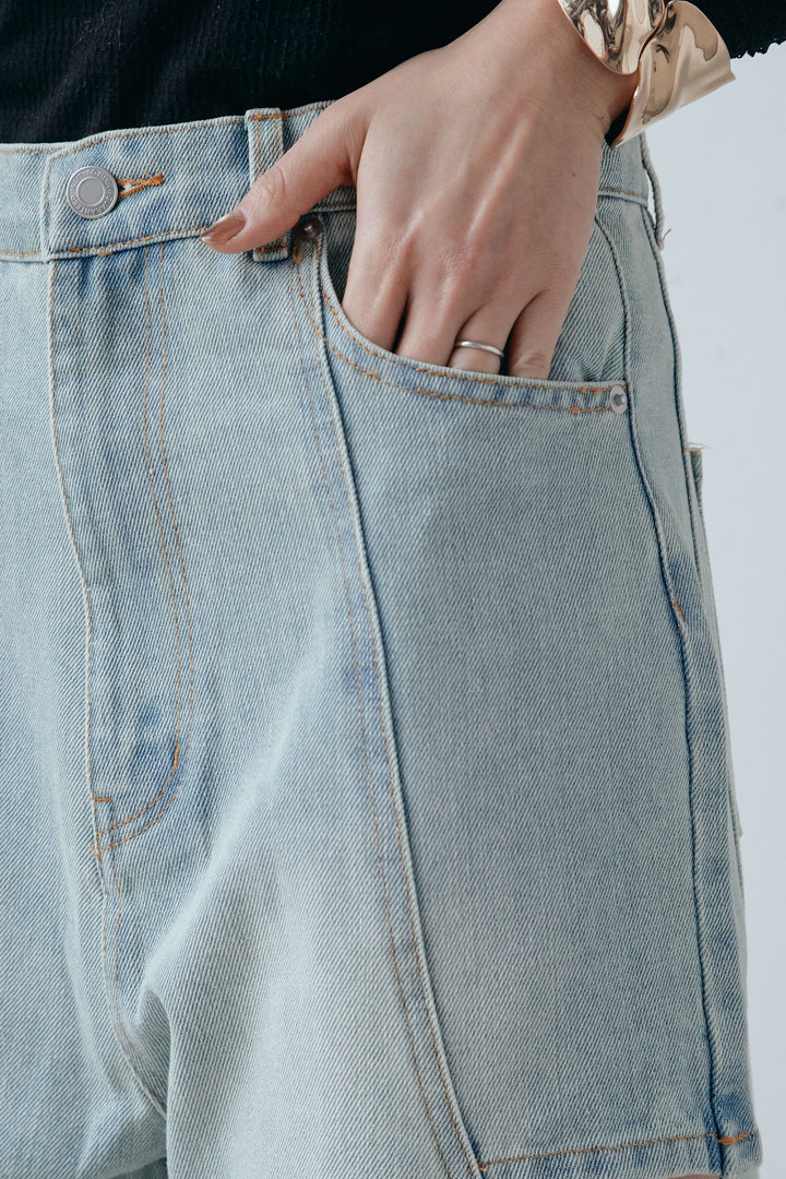 [予約]スラッシュカットデニム