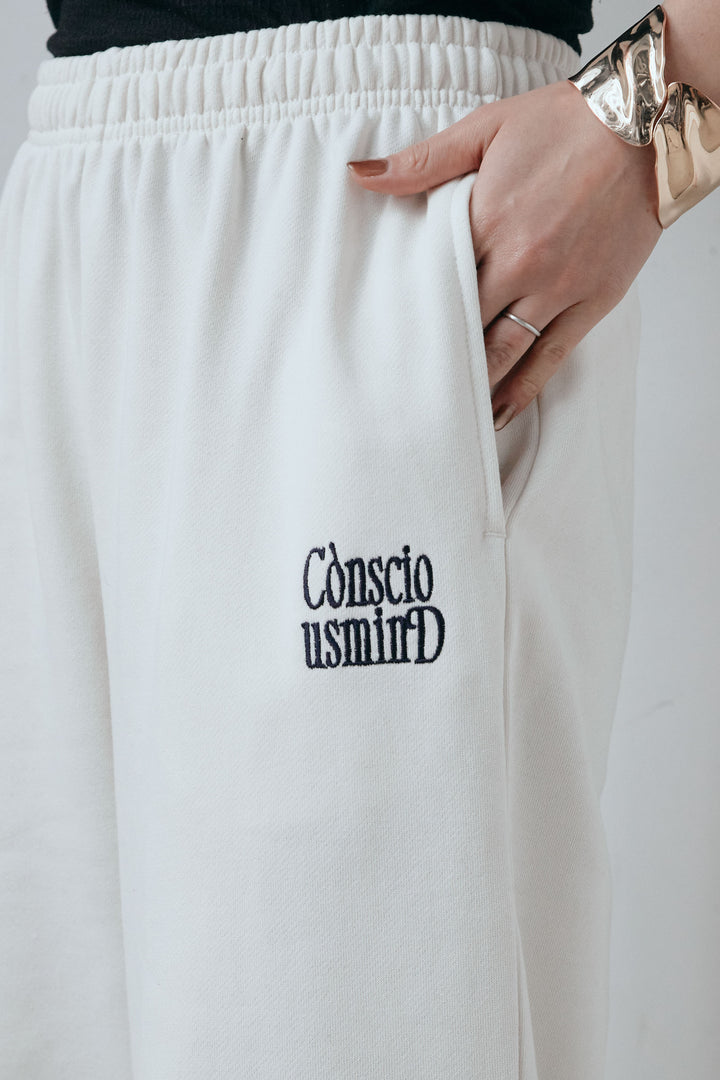 [予約/SET]ダブルプレーンジャケット+ロゴ刺繍ジョガー パンツ(2set)