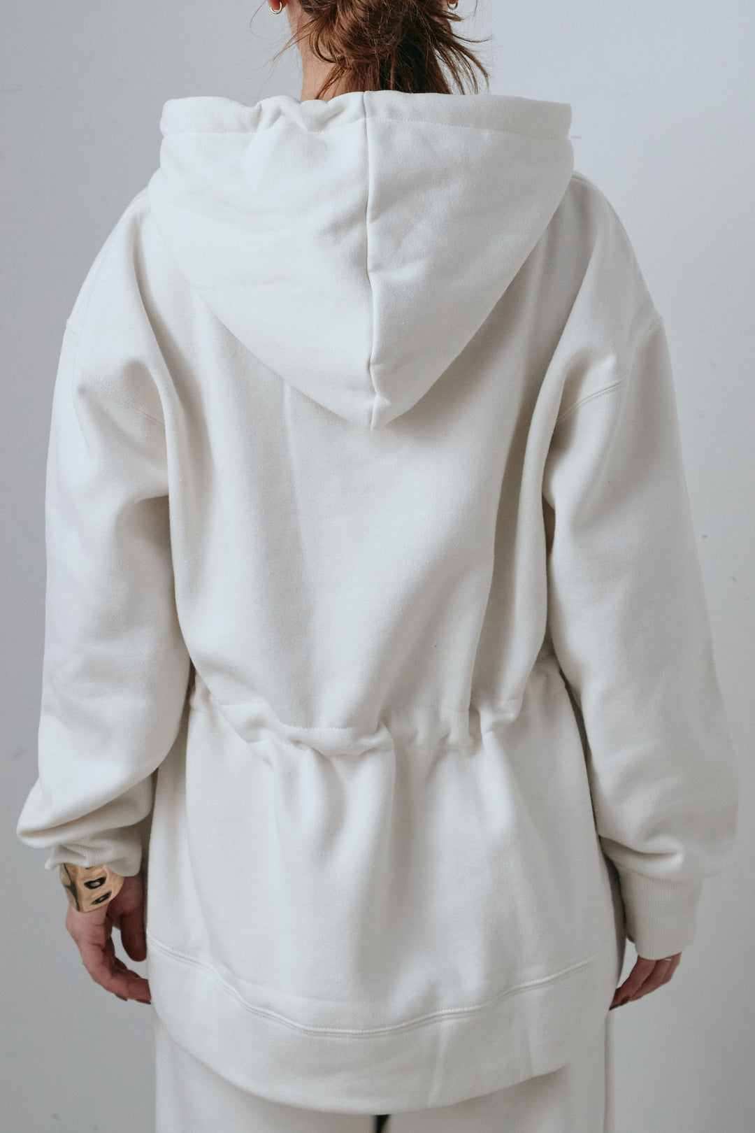 裏毛ドロストフーディ