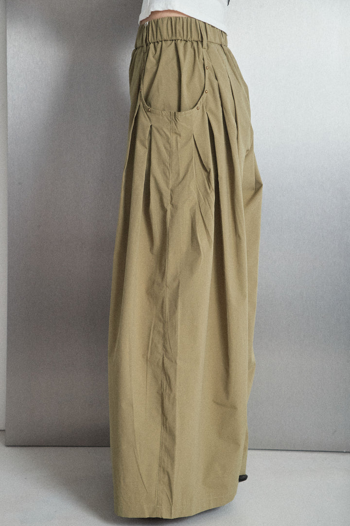 [予約]ミニスタッズワイドパンツ