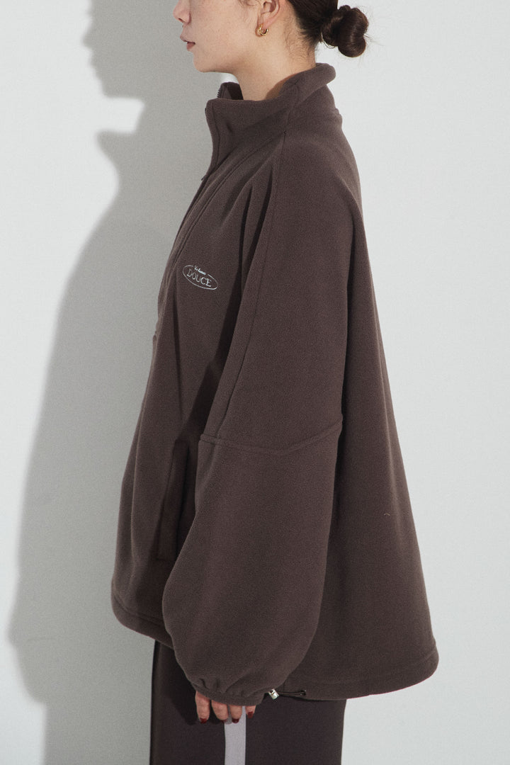 [予約]ハーフジップフリースプルオーバー