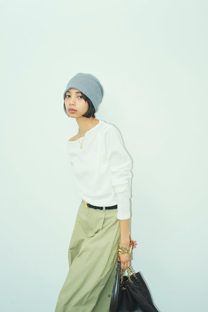 シアーベロアオフショルタックPO