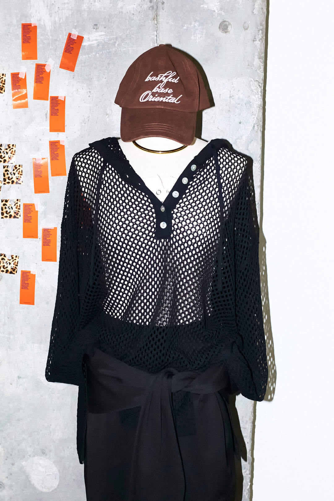 [予約/SET]メッシュフーディ+ライトポンチウエストラップスカート(2set)