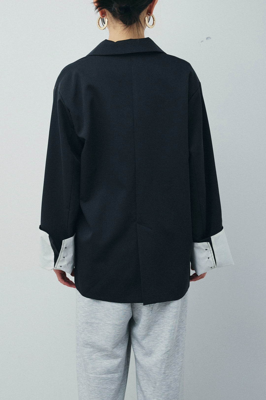 [予約/SET]シアーテレコヘンリーネックPO+ダブルウエストスウェットパンツ+ダブルウエストスウェットパンツ(3set)