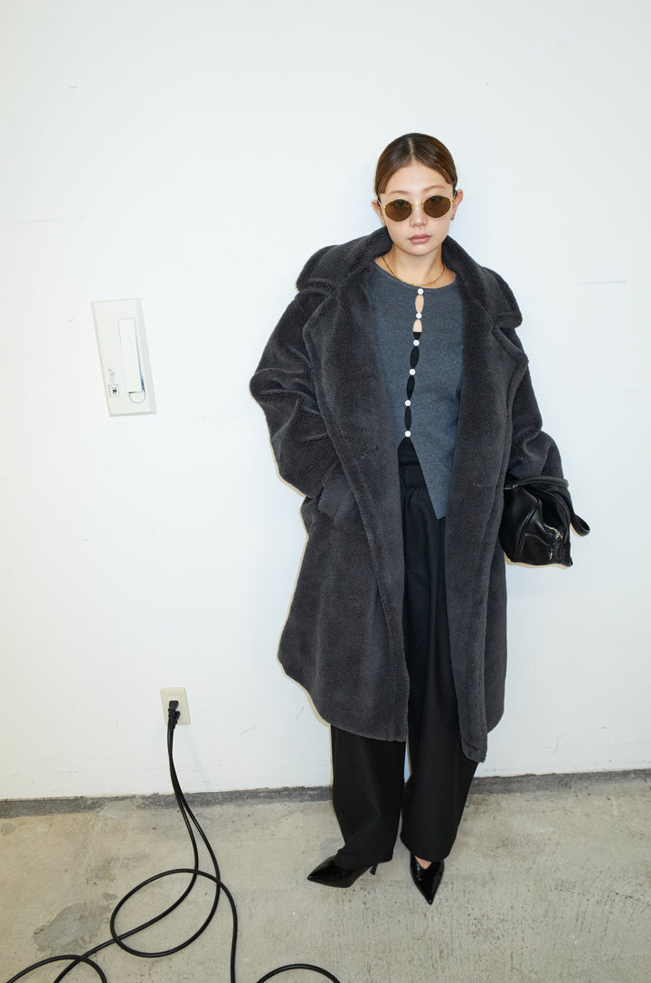 [予約]テディロングコート