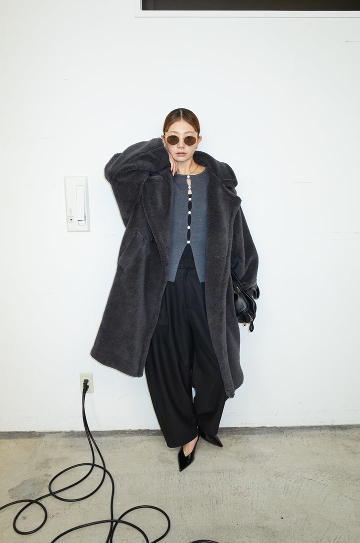 [予約]テディロングコート