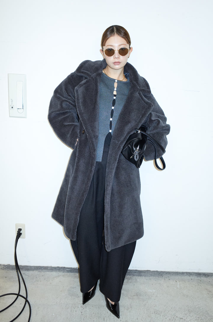 [予約]テディロングコート