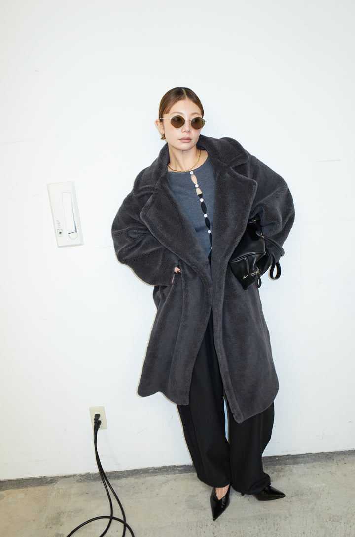 [予約]テディロングコート