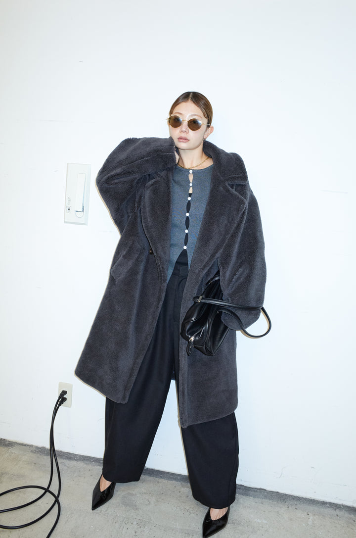 [予約]テディロングコート