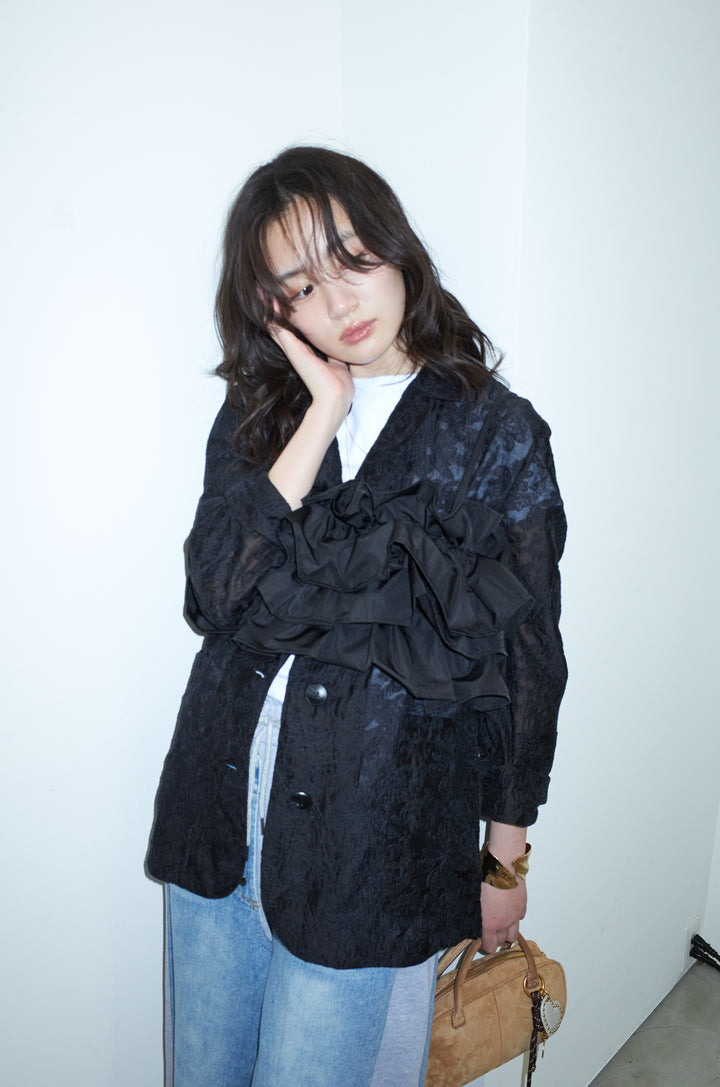 [予約]刺繍シアーテーラードJK