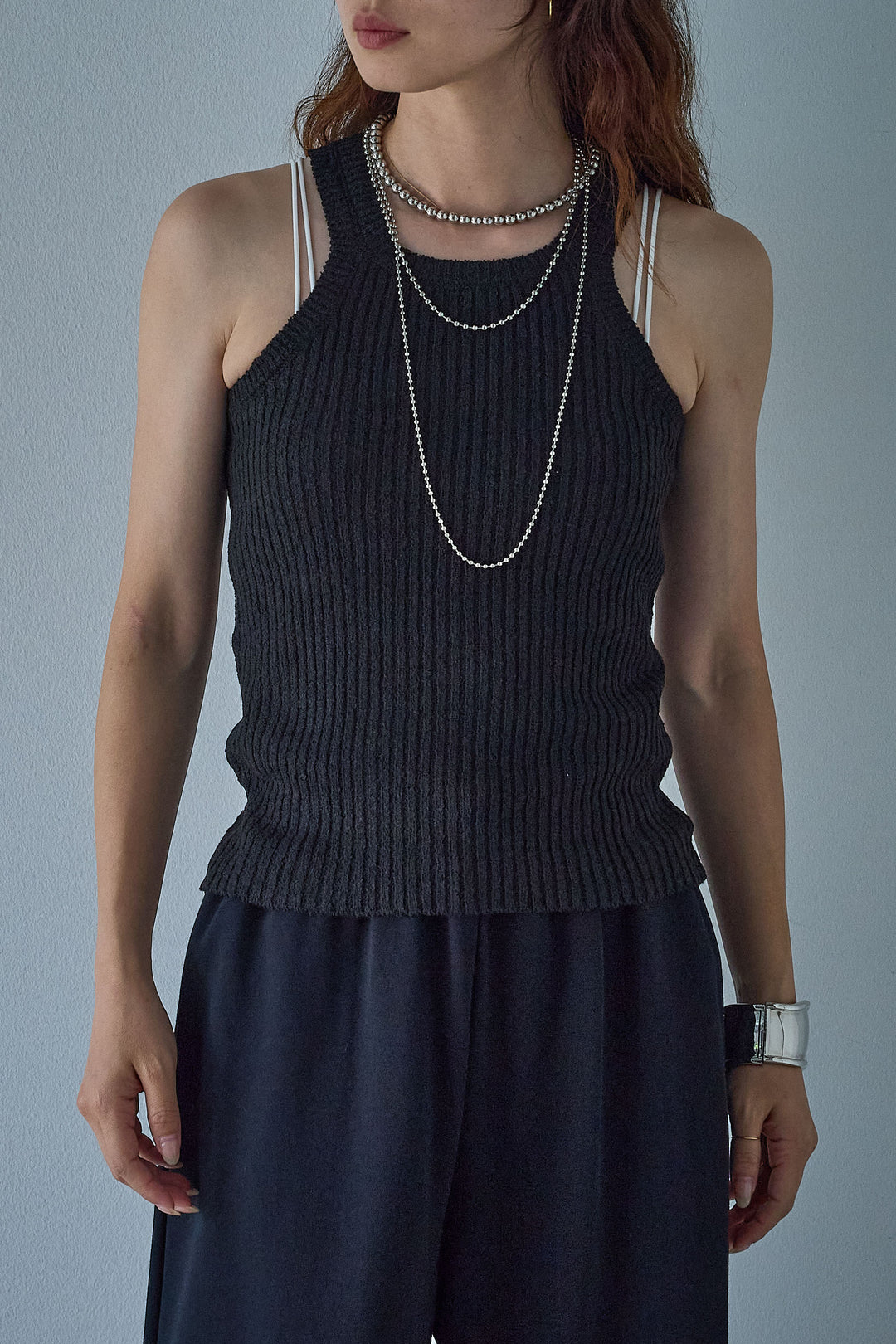 [予約]アメスリニットタンクトップ