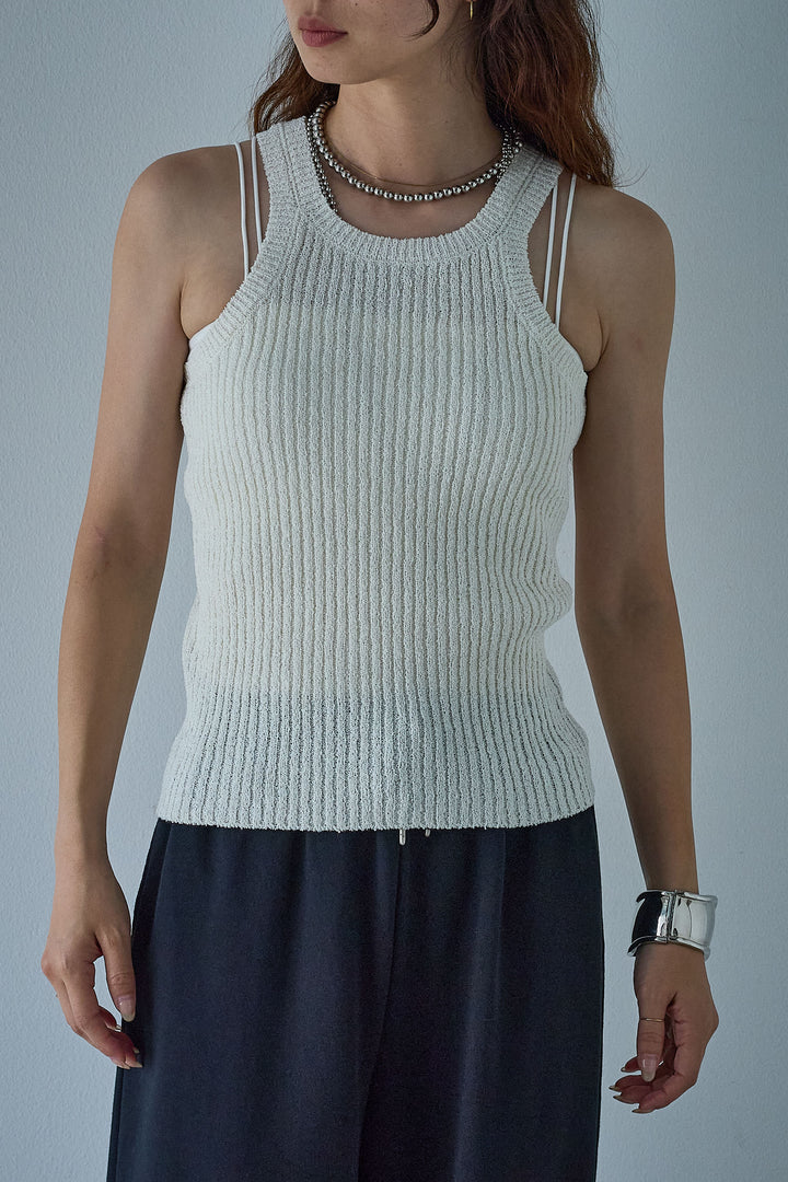 [予約]アメスリニットタンクトップ