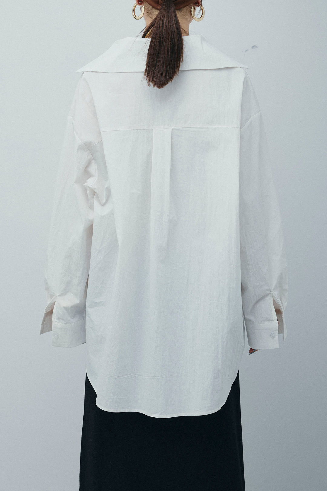 [予約/SET]スキッパービッグシャツ+サイドラインリラックスパンツ(2set)