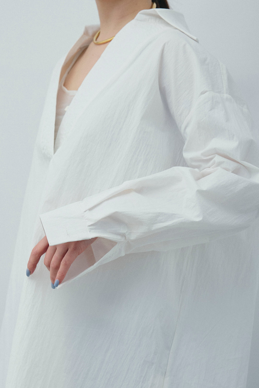 [予約/SET]スキッパービッグシャツ+サイドラインリラックスパンツ(2set)