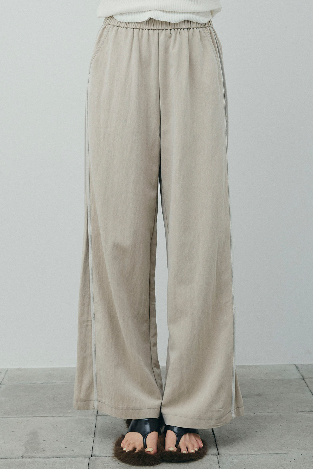 [予約]サイドラインリラックスパンツ