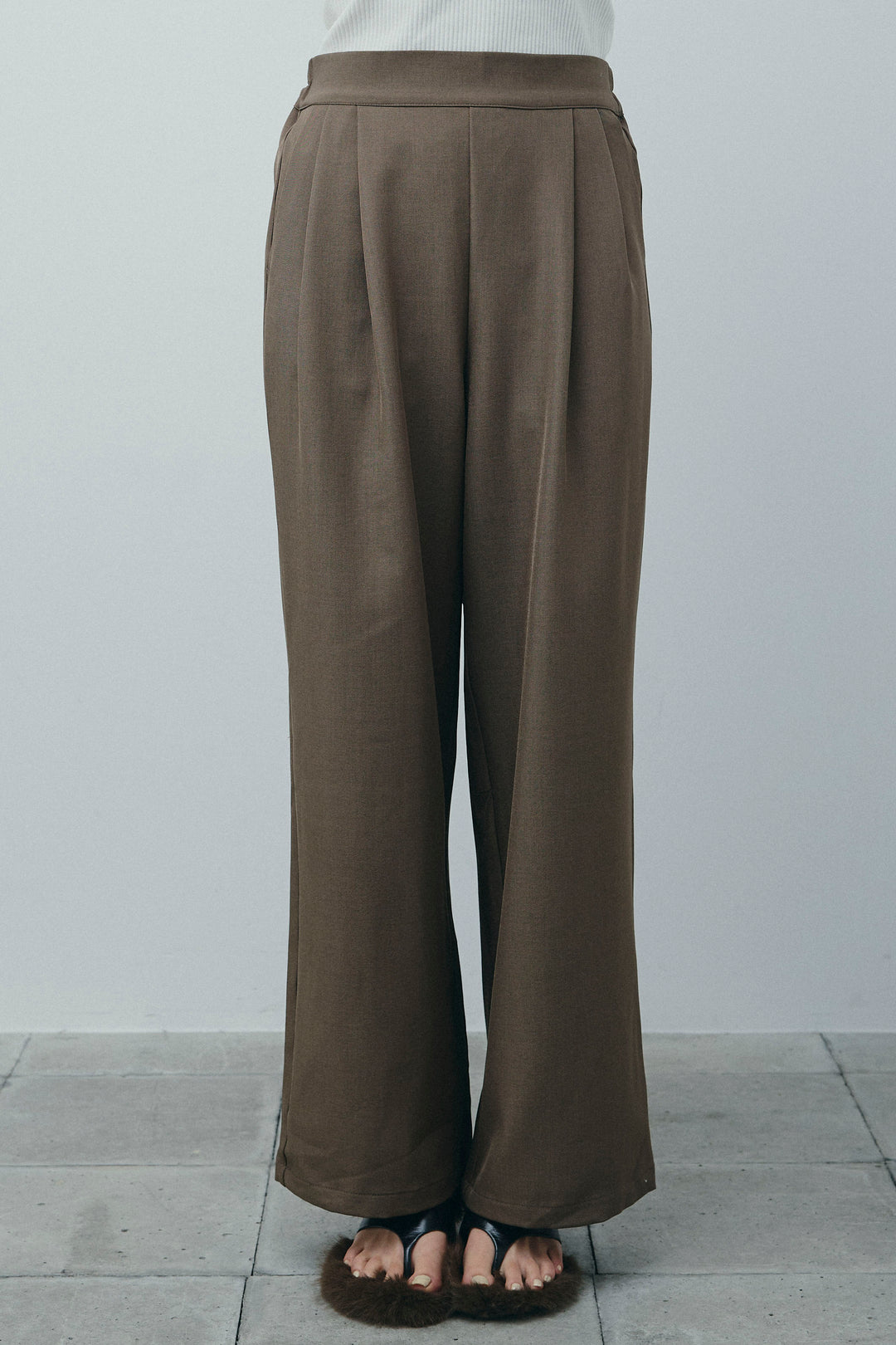 [予約]ツイルタックワイドパンツ