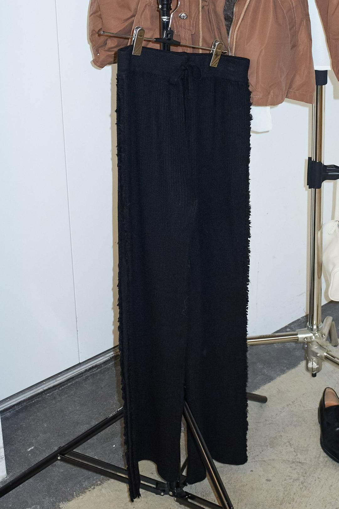 [予約]サイドフリンジニットパンツ