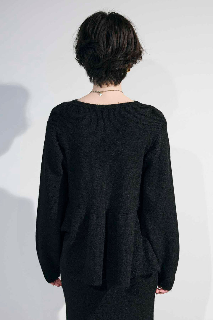 [予約]モヘアペプラムPO