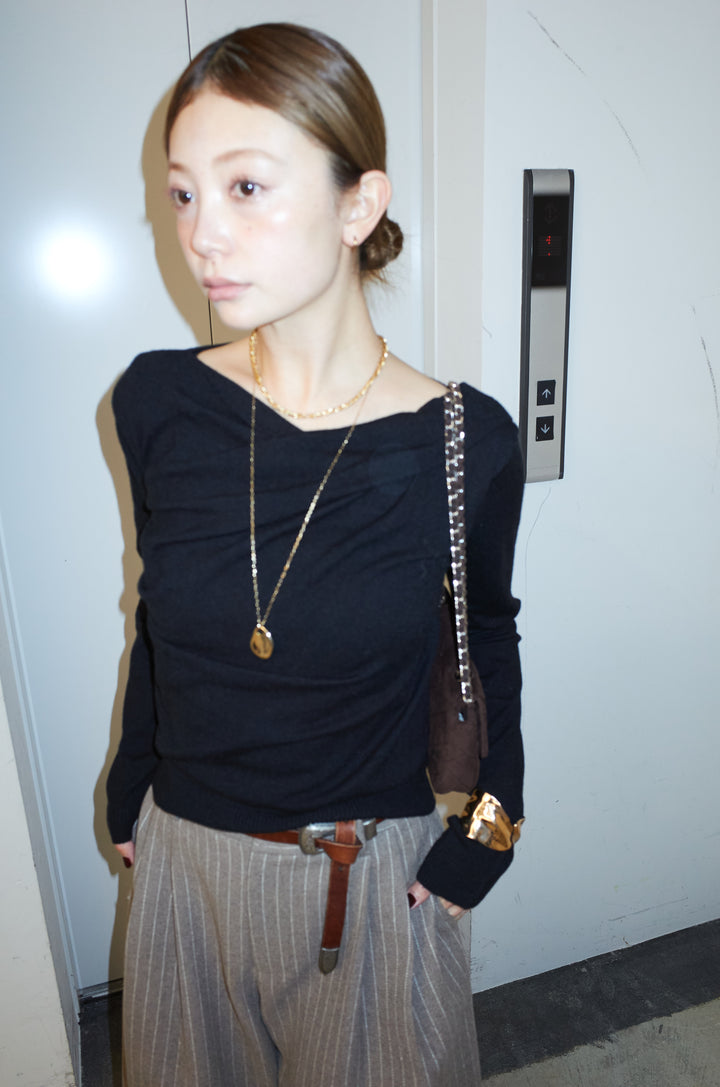 [予約]ドレープニットPO