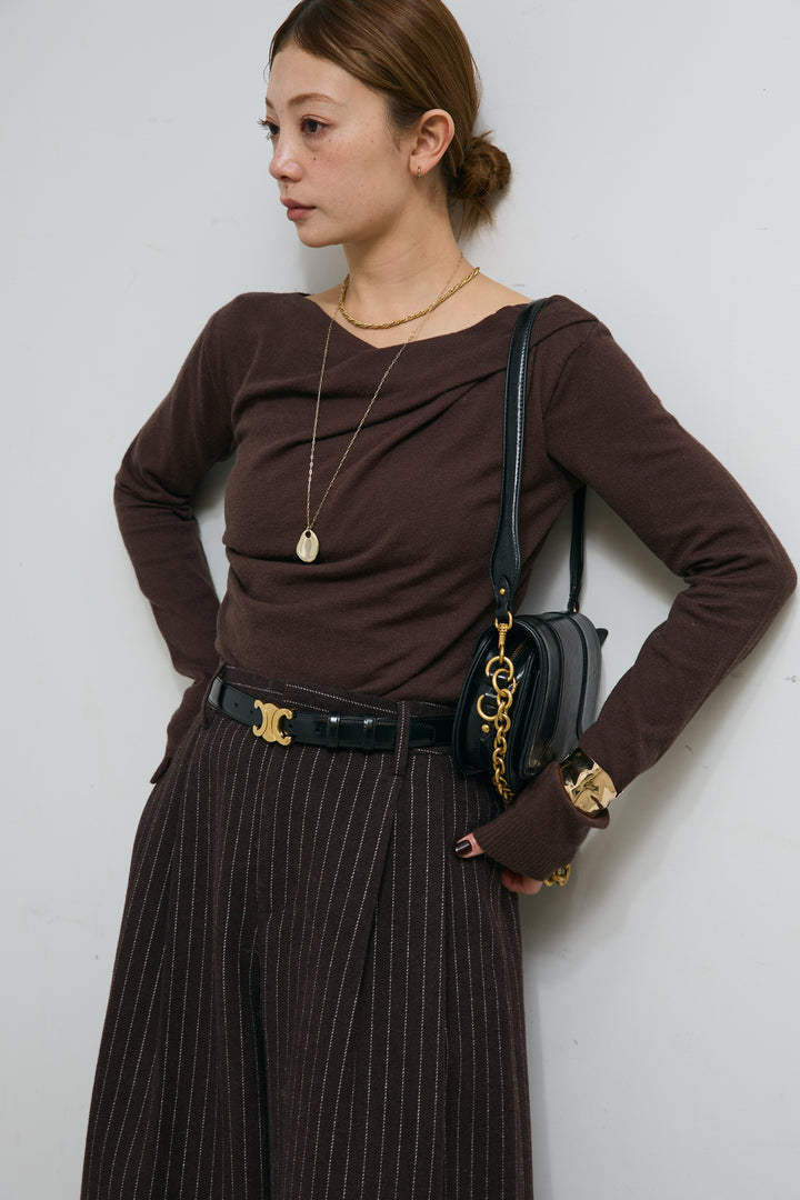 [予約]ドレープニットPO