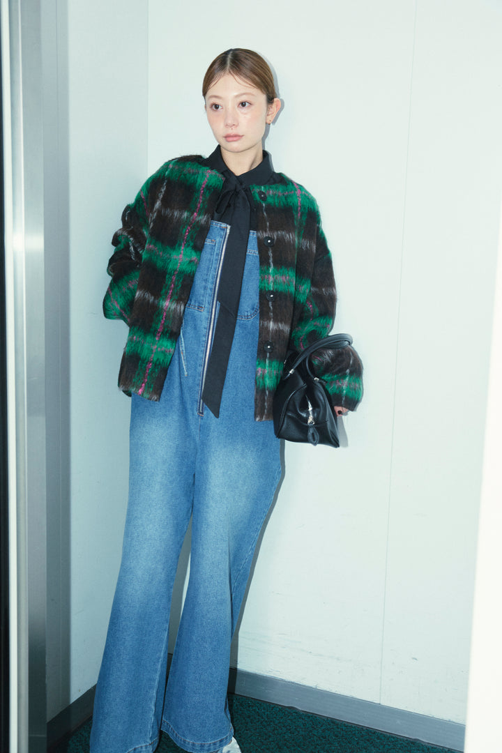 [予約]ミックスシャギーチェックJK