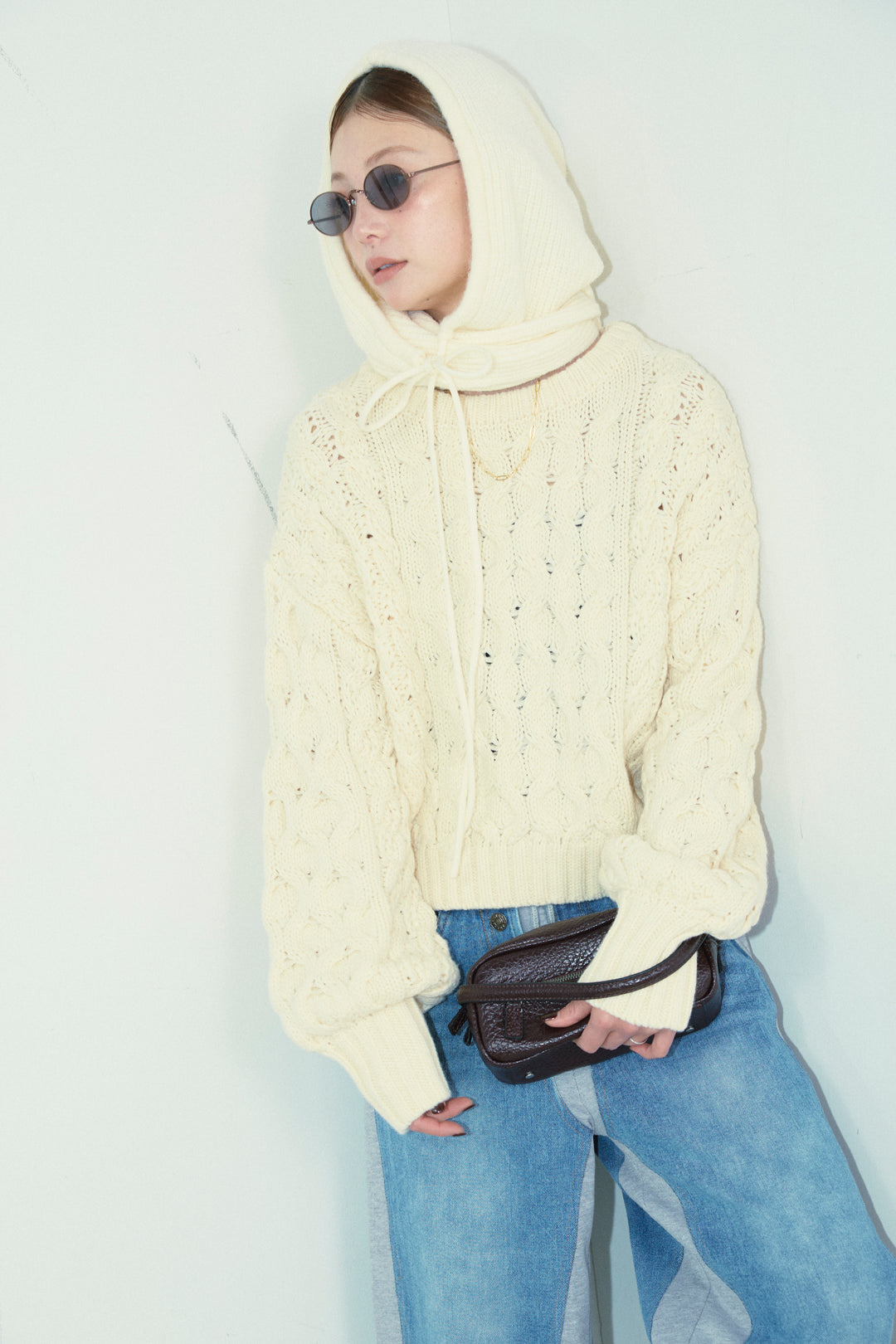 [予約]アルパカタッチフライトニットキャップ