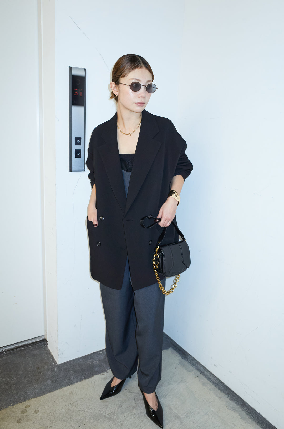 [予約/SET]ハイブリッドジャケット+レースキャミオールインワン(2set)