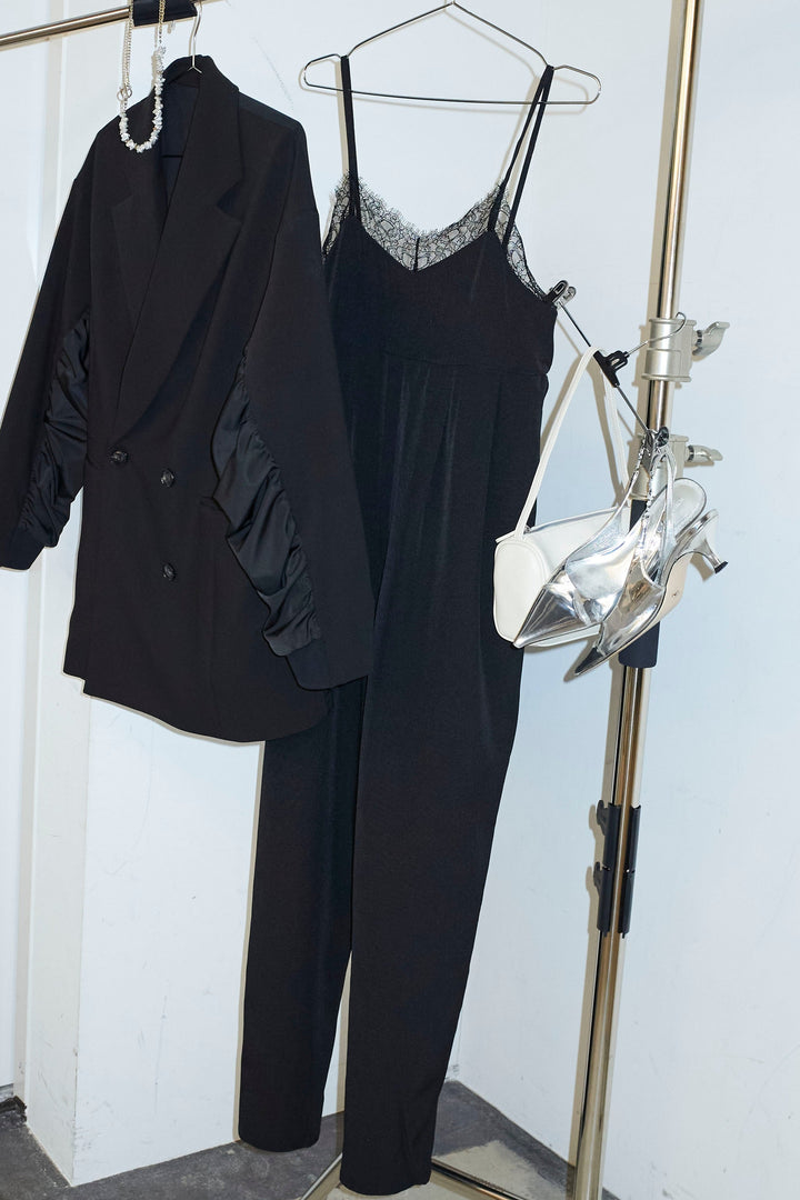 [予約]レースキャミオールインワン