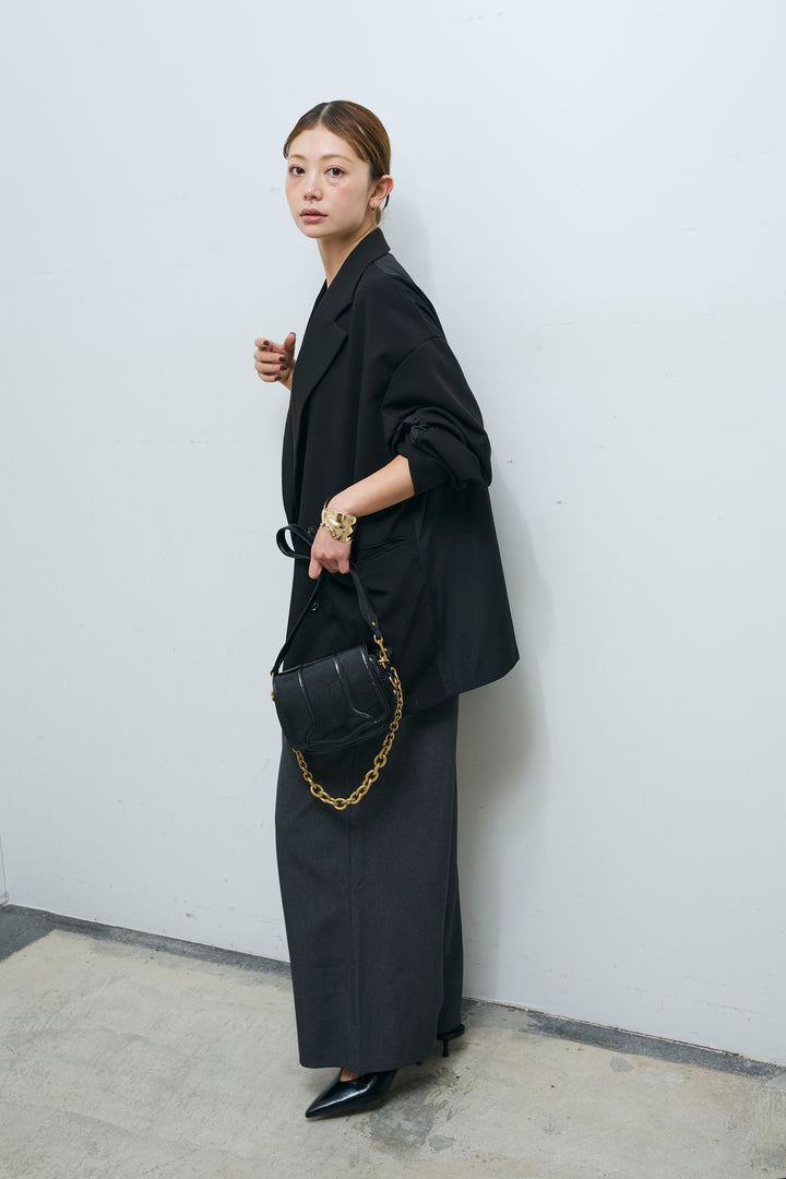 [予約/SET]ハイブリッドジャケット+レースキャミオールインワン(2set)