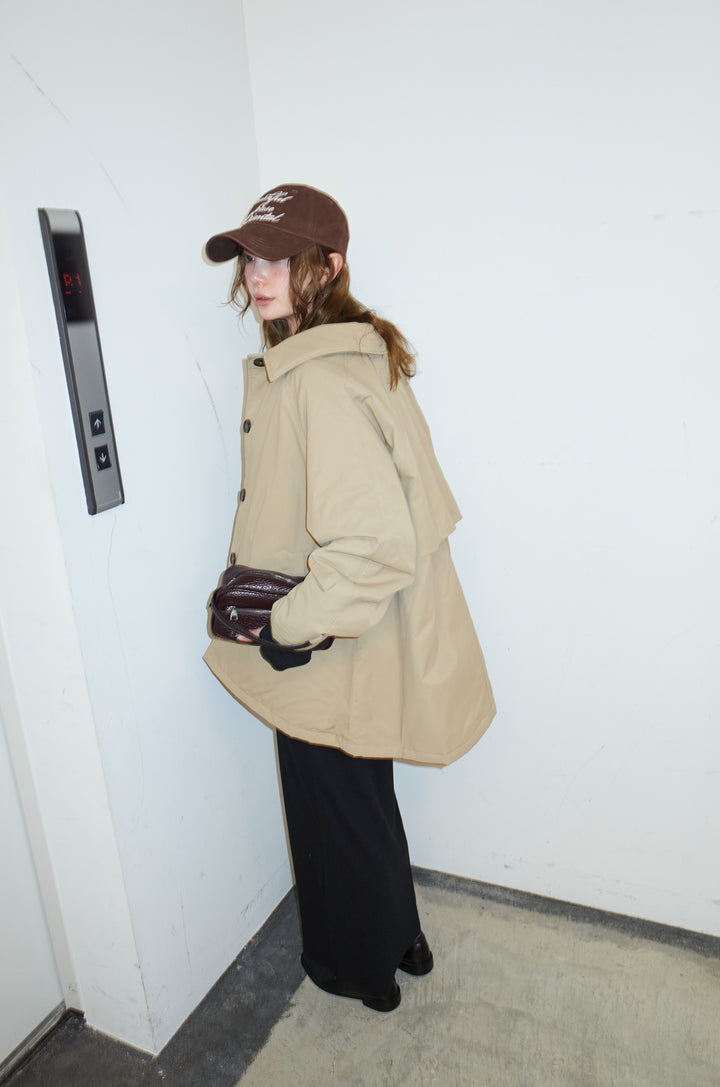 [予約/SET]キルトライニングAライントレンチ+ヘンリーリブワンピース(2set)