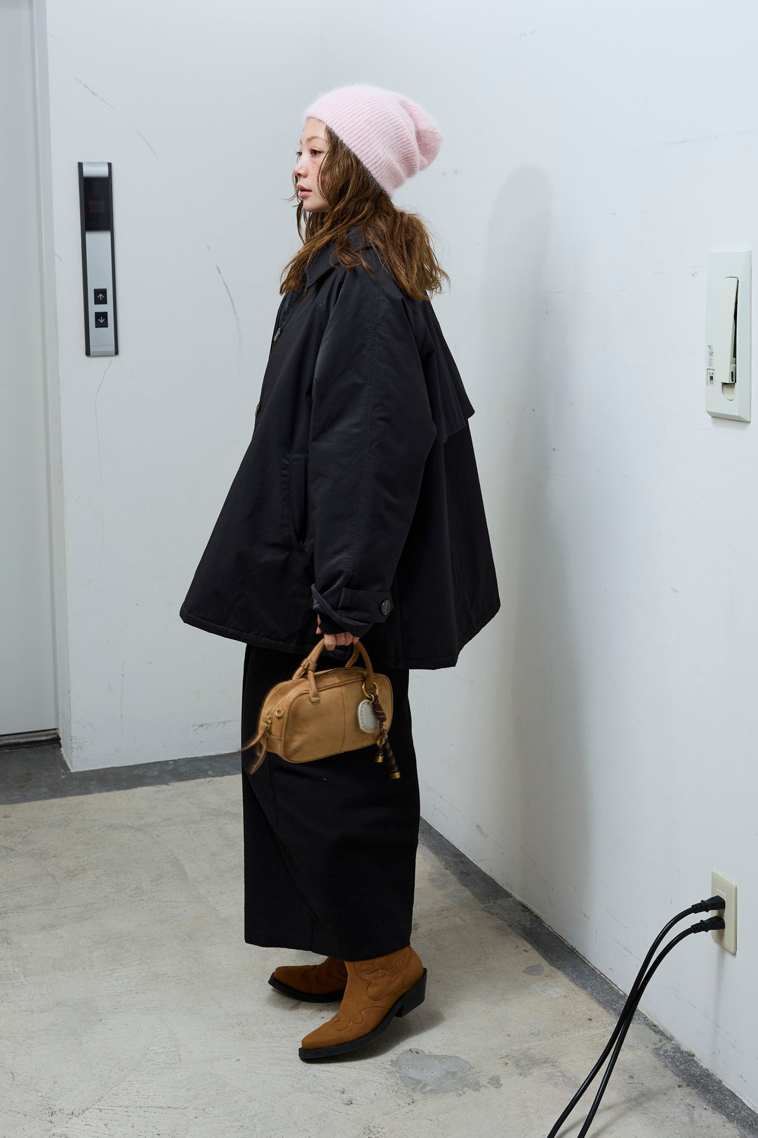 [予約/SET]キルトライニングAライントレンチ+ヘンリーリブワンピース(2set)