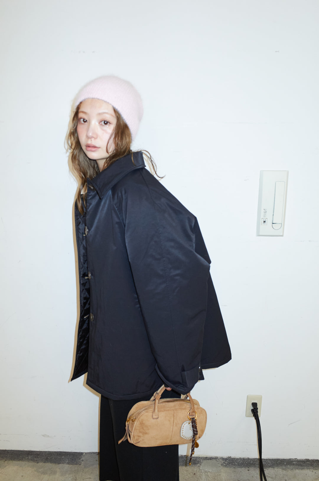 [予約/SET]キルトライニングAライントレンチ+ヘンリーリブワンピース(2set)