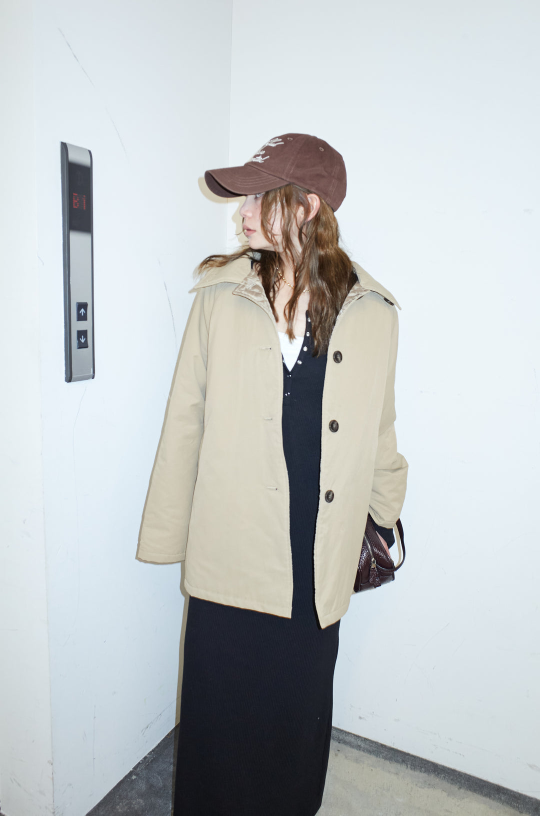 [予約/SET]キルトライニングAライントレンチ+ヘンリーリブワンピース(2set)