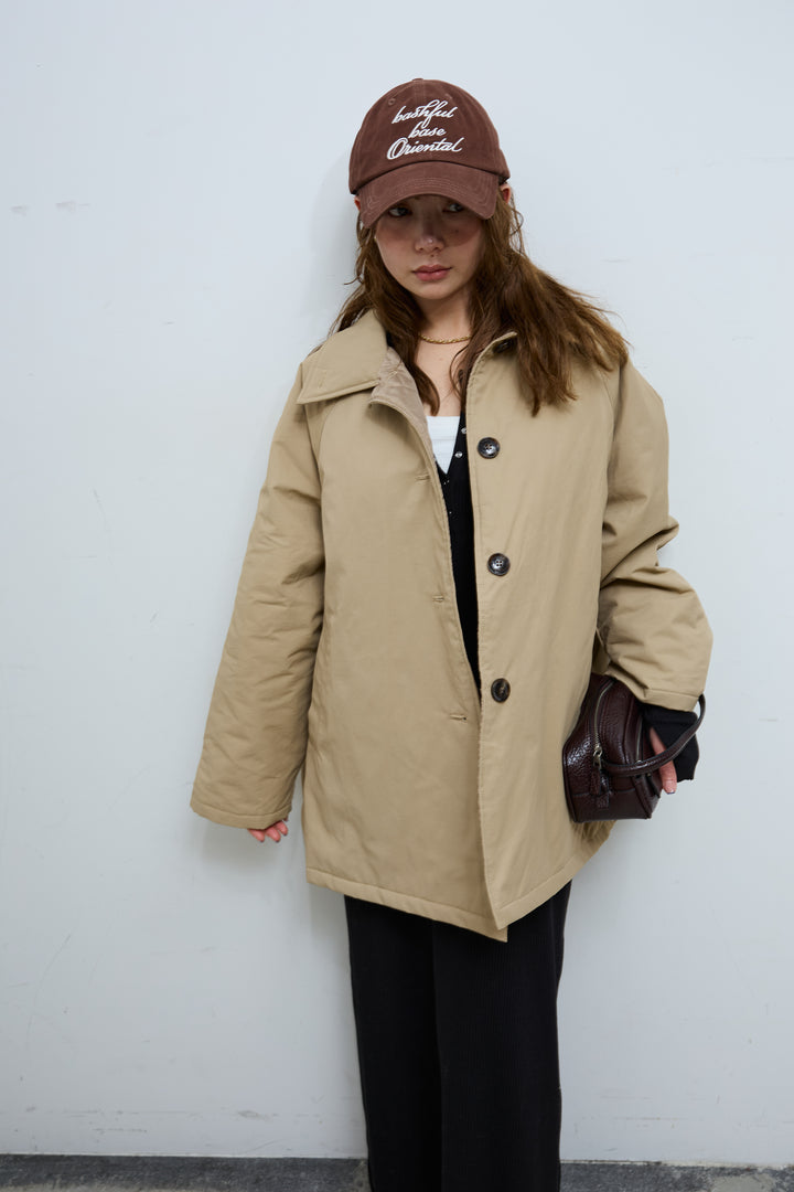 [予約/SET]キルトライニングAライントレンチ+ヘンリーリブワンピース(2set)