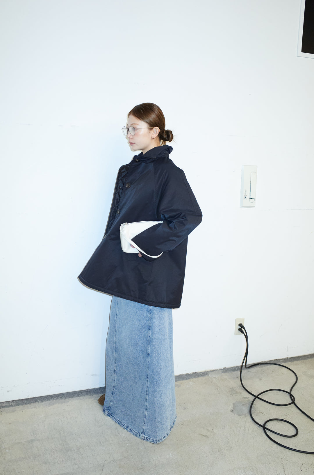 [予約/SET]キルトライニングAライントレンチ+オーセンティックデニムSK(2set)